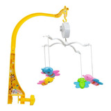 Mobile Musical Giratório De Girafa Para Bebês Bbr Toys