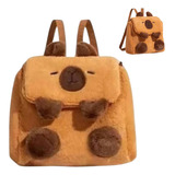 Mochila Bolsa Capivara Fofa Unissex Infantil Escolar Passeio