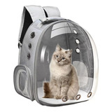 Mochila Bolsa Transporte Pet Gato Cachorro 360 Astronauta