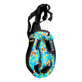 Mochila Canguru Para Caes Tamanh P Cor Azul