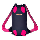 Mochila Canguru Passeio Cães E Gatos Meu Bicho Pet Tam: M Cor Magenta