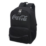 Mochila Costas G Coca Cola Icon 78411804 Cor Preto Desenho Do Tecido Lisa