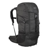 Mochila De Camping Forclaz Travel100 50l Cor Preta Liso Sem Gênero