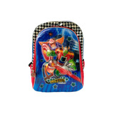 Mochila De Costas Infantil Menino Heroes Vozz Azul 3d M2735