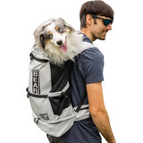 Mochila De Nylon Para Cães K9 Sport Sack Tamanho L Cinza