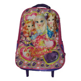 Mochila De Rodinha Princesa E O Diamante P/meninas Hell Vozz