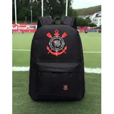 Mochila Escolar Tim Flamengo Palmeiras São Paulo Corinthians Cor Logo Corinthians
