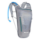 Mochila Hidratação Para Bike Classic Light 2l Camelbak Cinza Desenho Do Tecido Liso