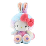 Mochila Infantil Sanrio Hello Kitty Plush Doll, Bolsa De Pel
