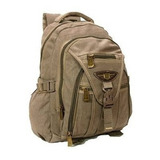 Mochila Lona Kvn Resistente Moderna Escolar Promoção 