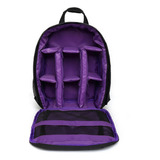 Mochila Para Fotografia Cameras Lentes E Acessórios Cor Roxo