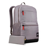 Mochila Para Notebook 15.6 Case Logic Tablet 26l Graphite Premium Color Grey Fabric Design School
