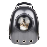 Mochila Pet Passeio Em Forma De Capsula Espacial C/ Visor