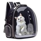 Mochila Pet Visao Panoramica Astronauta Gato Cachorro Bolsos