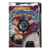Mochila Plástico + 3 Livro ( Pintando O Sete + Apreender Brincando + Ligue Os Pontos) Corinthians Colecao Mundo Futebol