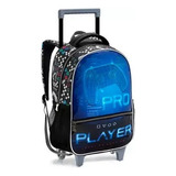 Mochila Rodinha Game Play Seanite 