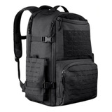 Mochila Tática Commander 50l - Invictus Cor Preto Liso