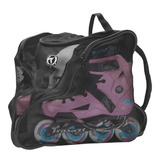 Mochila Traxart Para Patins Inline Bag Roller - Preta