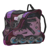 Mochila Traxart Para Patins Inline Bag Roller - Roxa