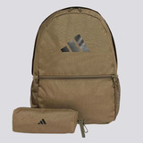 Mochila adidas Classica Case Com Estojo Verde