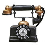 Modelo De Telefone Retrô, Ornamento De Mesa Antigo, Artesana