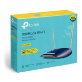 Modem Roteador Tp-link Wi-fi N 300mbps Td W9960 Adsl 2+