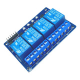 Módulo 4 Relés Relay Optacoplados 5v Para Arduino Pic Rasp