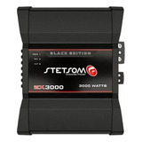Módulo Amplificador Barra Stetsom Ex3000 2 Ohm Black Edition
