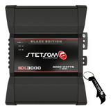 Módulo Amplificador Stetsom Ex3000blk Black 1 Ohm 3000w Rms