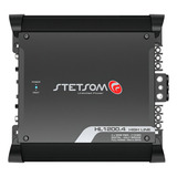 Módulo Amplificador Stetsom High Line Hl1200.4 4 Canais 2 Oh Cor Preto