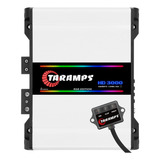 Modulo Amplificador Taramps Hd 3000.1 2 Ohms Rgb Leds Som
