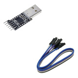 Módulo Conversor Usb 2.0 Para Rs232 Ttl Cp2102 - 6 Pinos