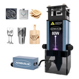 Módulo De Laser Cnc 80w Com Bomba De Sopro