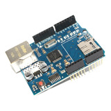 Modulo Ethernet Shield Arduino W5100 Com Slot Para Sd Card