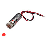 Módulo Laser Formato Ponto - 650nm 5mw 5v Lente Ajustável