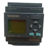 Módulo Lógico Display Siemens 6ed1 052-1hb00-0ba6 Logo! 24rc