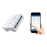 Módulo Relé Inteligente Contato Seco 4ch Wifi 110v220v Rf