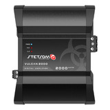 Módulo Stetsom Vulcan 2000w Rms Bass Boost 1 Ohm 1 Canal