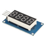 Módulo Tm1637 Display 7 Segmentos 4 Dígitos Arduino Diy Led