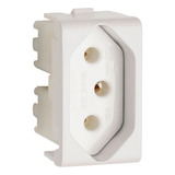 Módulo Tomada 2p+t 1 Posto 20a 250v Branco Lunare Schneider