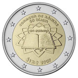 Moeda 2 Euro Comemorativa Irlanda 2007 Tratado De Roma Fc