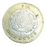 Moeda Antiga 10 Pesos Estados Unidos Mexicanos 2018
