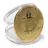 Moeda Bitcoin Ficticia Em 3 Cores Colecionadores Criptomoeda