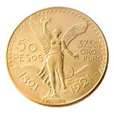 Moeda De 50 Pesos Mexicanos Centenário Da Independência