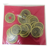 Moeda Feng Shui E Iching 2,5 Cm Pacote Com 20 Unidades 