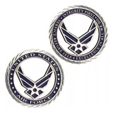 Moeda Medalha Air Force Usaf Força Aérea Militar Veteranos