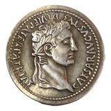 Moeda Roma Antiga Século I A. C. - Imperador César - Cópia