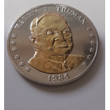Moeda Usa Medalha Fantasia Double Eagle Presidente Truman