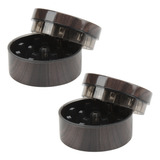 Moedor De Especiarias Manual Mini Design Durable Metal Abs P