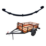Molas Feixes 5 Lâminas Para Carretinhas 600 Kg O Par